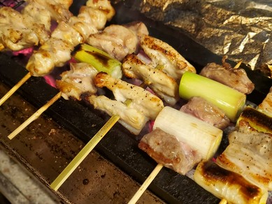 串焼きなどお持ち帰りOK！注文は電話にて