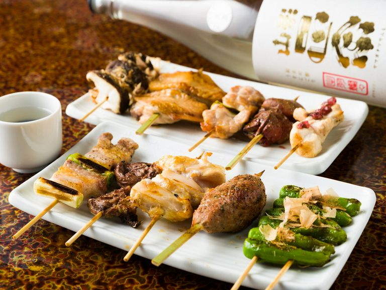 熱々の人気串をぞの日のオススメで『おまかせで 10本盛り』