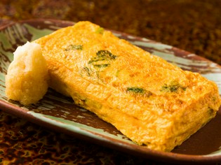 蔵王の濃厚な卵をつかった『出し巻き玉子焼』