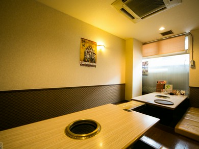 個室完備。焼肉パーティー＆宴会もOK