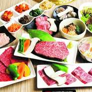 三水苑は仕入れの際に一頭買いしているから上質なお肉を気軽にお楽しみ頂けます。飲み放題付コース4500円からご用意。掘りごたつの個室もご用意しておりますので、プライベートな空間でお食事をお楽しみください。