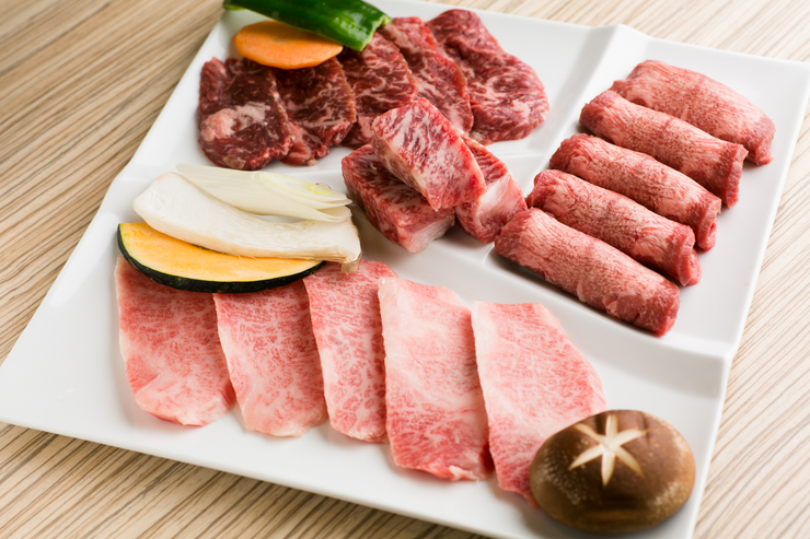 [Superb Course] 10 dishes and 4 kinds of premium yakiniku
