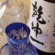 寿司や刺身にはやっぱり日本酒！