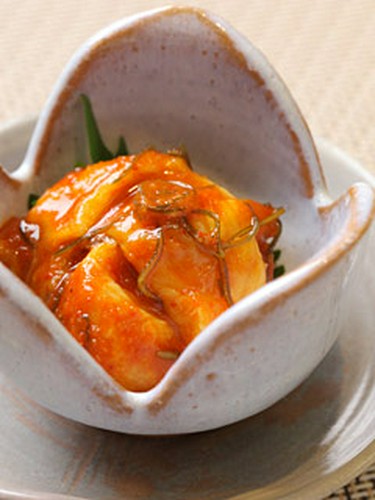 自家製ホヤキムチ！絶品です。