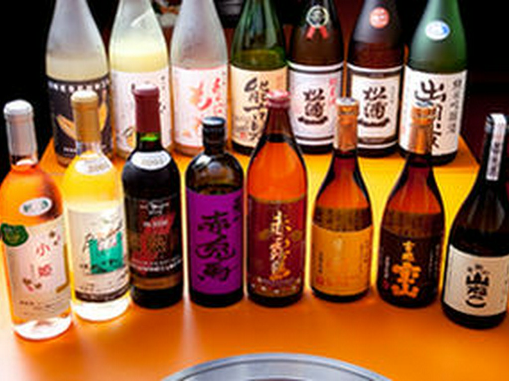 本格焼酎、地酒も充実です。