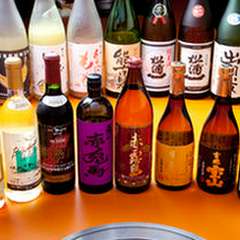 本格焼酎、地酒も充実です。