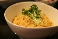 めんたいことフレッシュ生クリームのパスタ女子人気NO.1です