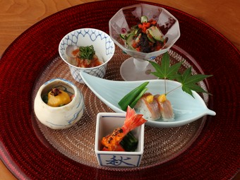 『季節の前菜』　一例