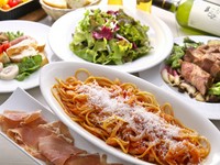 高知の旬食材の定番メニューを盛り込んだお得な取り分けコース！カジュアルに本格イタリアンを楽しめます。
