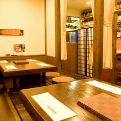 1Fの掘りごたつです。（6名席）