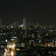 【穴場です】地上80メールから東京の夜景を一望できる煌きの空間