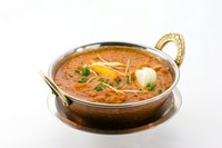 チキンのひき肉とトマトのカレー