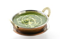 自家製チーズとほうれん草のとってもヘルシーなカレー