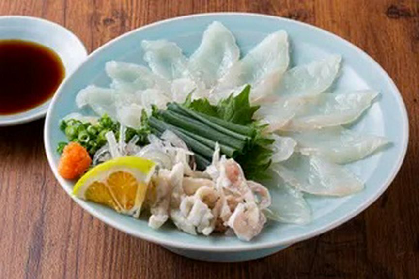 ふぐのお刺身(1人前)