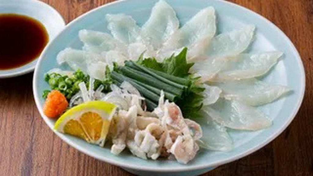 ふぐのお刺身（1人前）