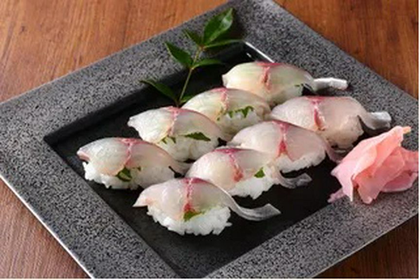 関さば寿司(8貫)