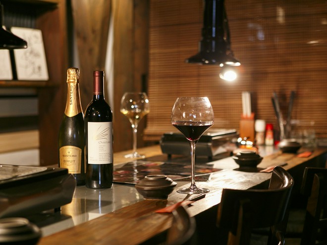 ワインにこだわっている