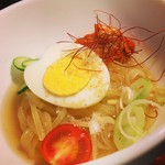 　　盛岡の〆は冷麺でキマリ！