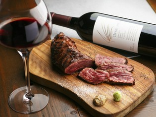 希少部位も提供する「山形牛」、選りすぐりの「山形の地酒」