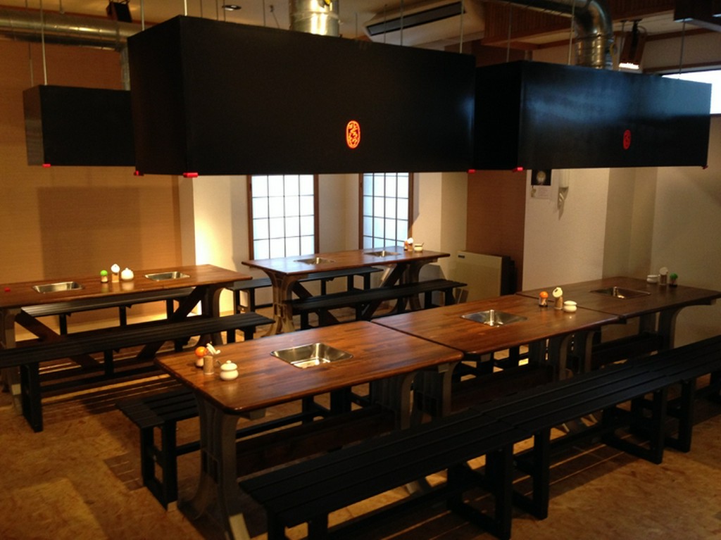 テーブル席です。