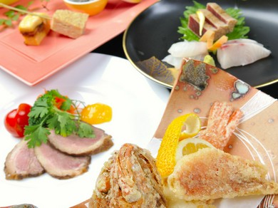 旬の食材を使ったお料理でおもてなし