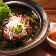 マグロのユッケ 