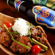 ビール片手に楽しいひとときを・・・