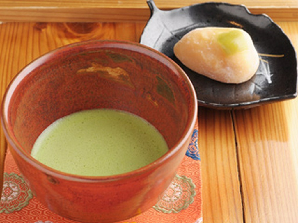 ちょっと一ぷく。お抹茶はいかがですか？