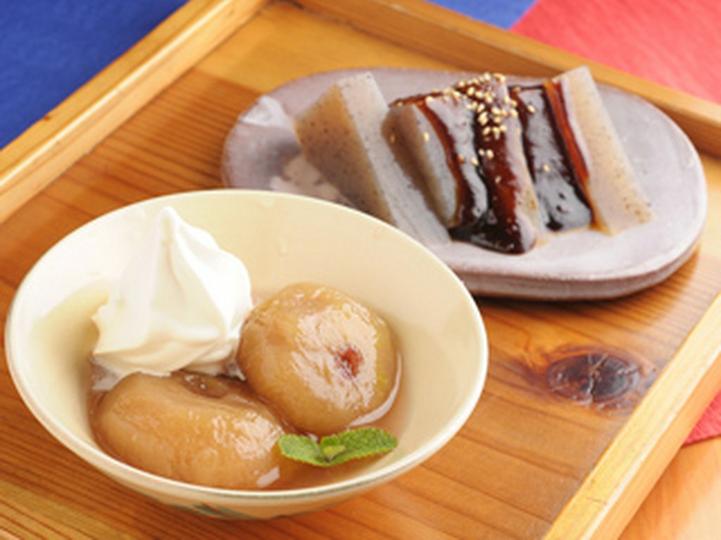 いっぷく処では、安城名物いちじくを使ったメニューもご用意。