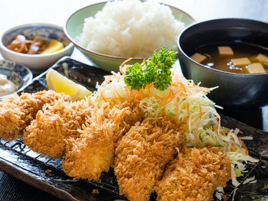 カキフライ定食