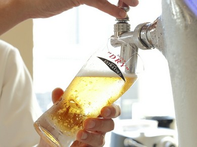 常に氷点下で保存しているビール