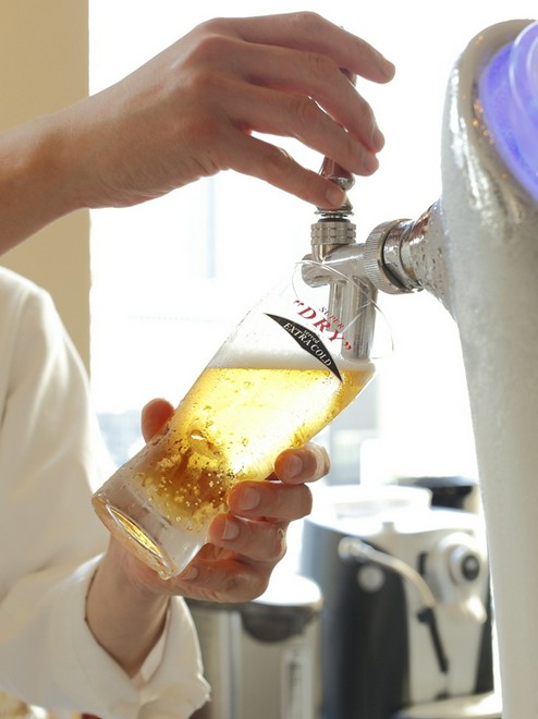 ビールにこだわっている