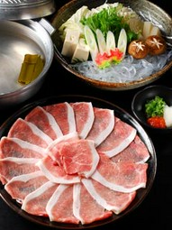 【名物】　かごしま黒豚しゃぶしゃぶ鍋