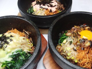 今月のオススメ！石焼ビビンバ三兄第！一度お試しください！