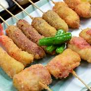 店長おまかせの盛り合わせです。
5本セット・・・960円
10本セット・・・1920円