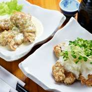 とり皮唐揚げみぞれポン酢
砂肝唐揚げみぞれポン酢
トントロ唐揚げみぞれポン酢
ぼんじり唐揚げみぞれポン酢
豚バラ唐揚げみぞれポン酢