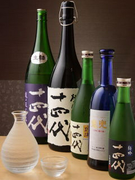 銘酒「十四代」各種ご用意しております