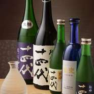 銘酒「十四代」各種ご用意しております