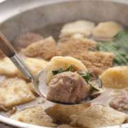 食通を唸らせる旨みと香りの極み鍋！