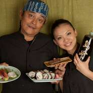 とっても仲の良い親子です。