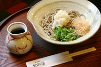 すりたての辛味大根のさわやかな後味が印象的なおそばです。