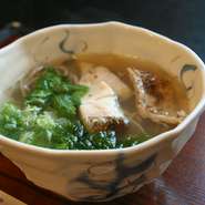 鯛だしそば
