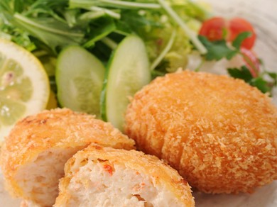 人気?１自家製                                                       濃厚!! 蟹クリームコロッケ