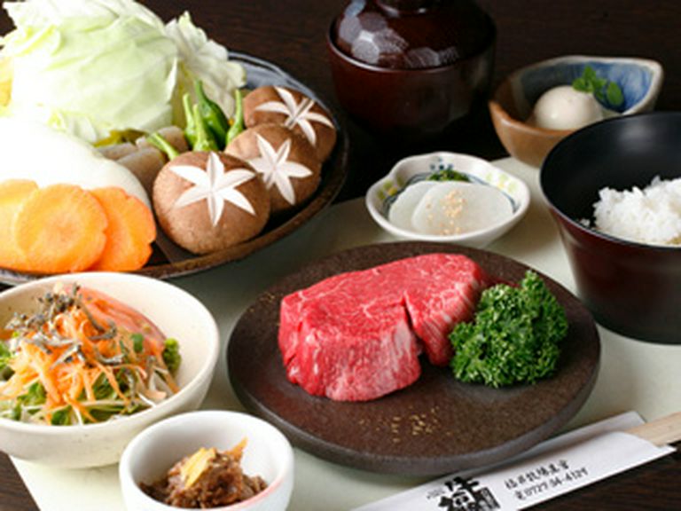 ステーキセット（ヘレ）　4000円〜