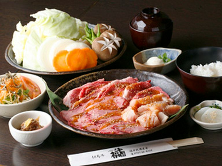 ミックス焼肉セット（バラ・タン・ミノ）　2000円〜