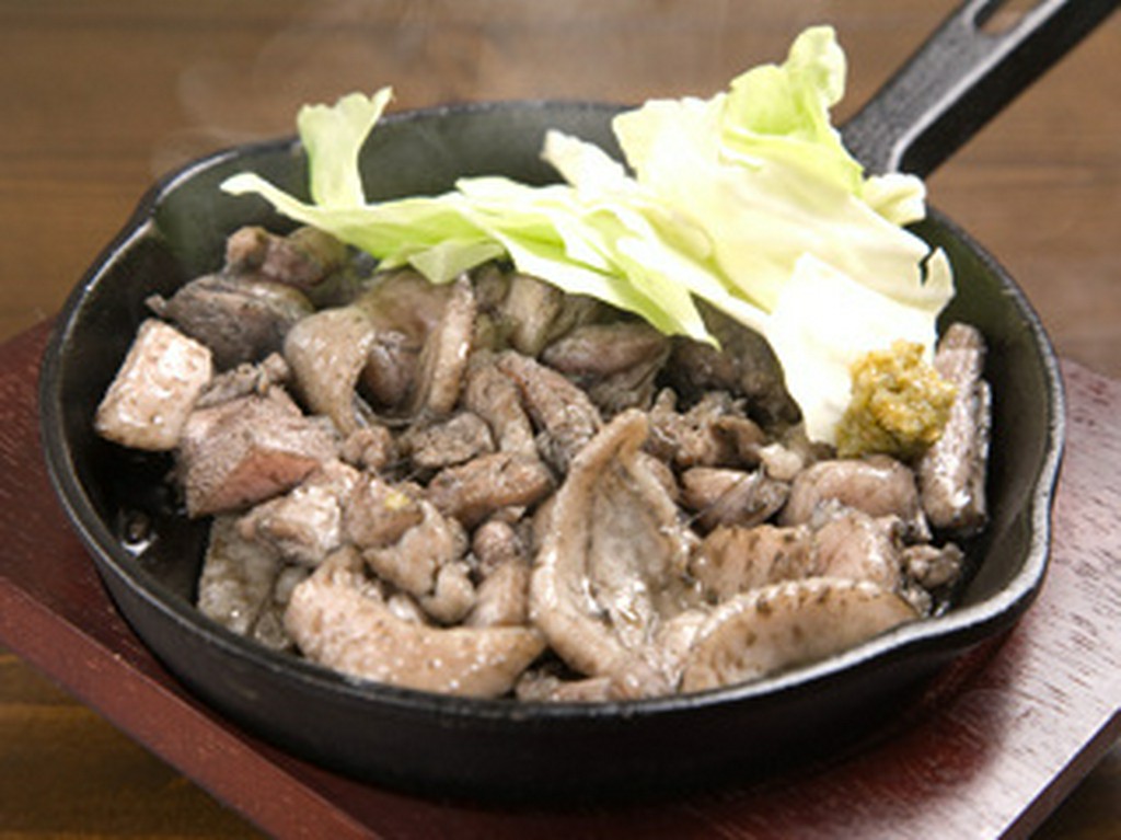 妻地鶏もも炭火焼