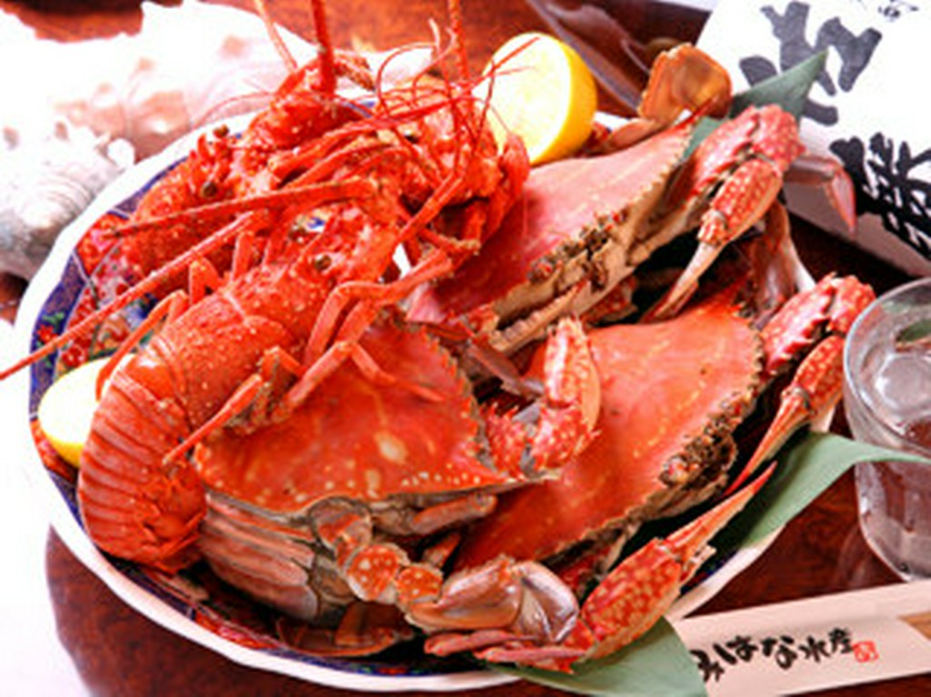 イセエビとわたりガニ