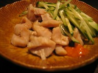 おいしいミノをあっさりポン酢で