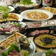 コース料理も各種ございます♪