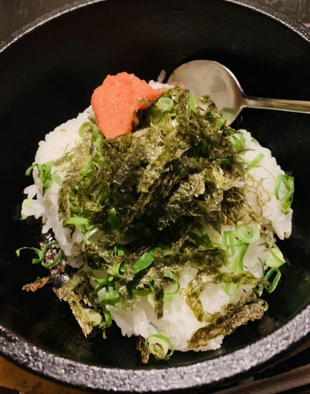 石焼きめんたいじゃこ飯